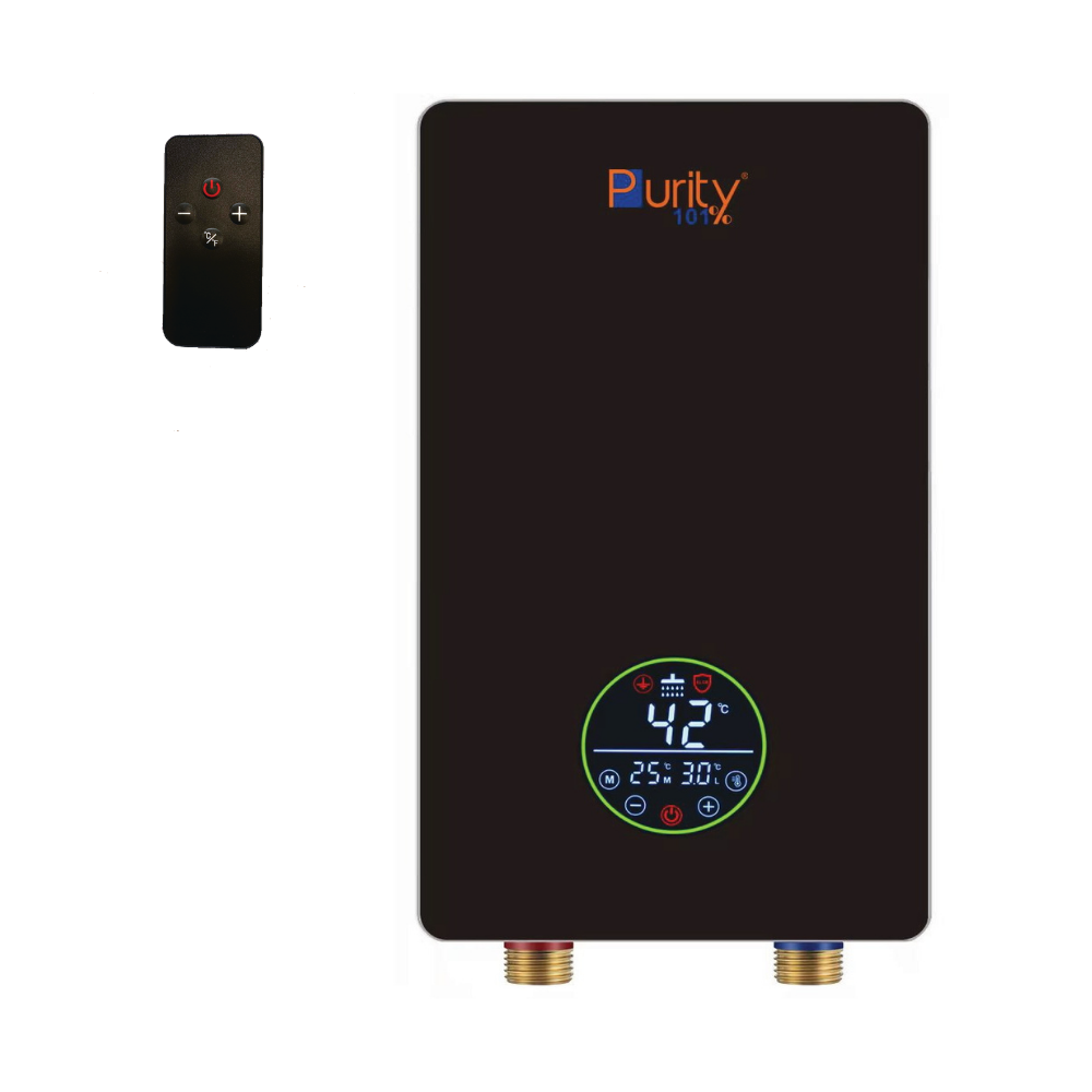 Purity Smart Digital Instant Water Heater 13 kW / 1 Phase P 101-13K - Black