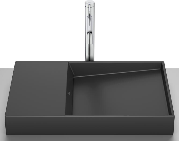 Roca Horizon Overmount Over Top Washbasin 38 × 600 سم Matte Black A32727908B
