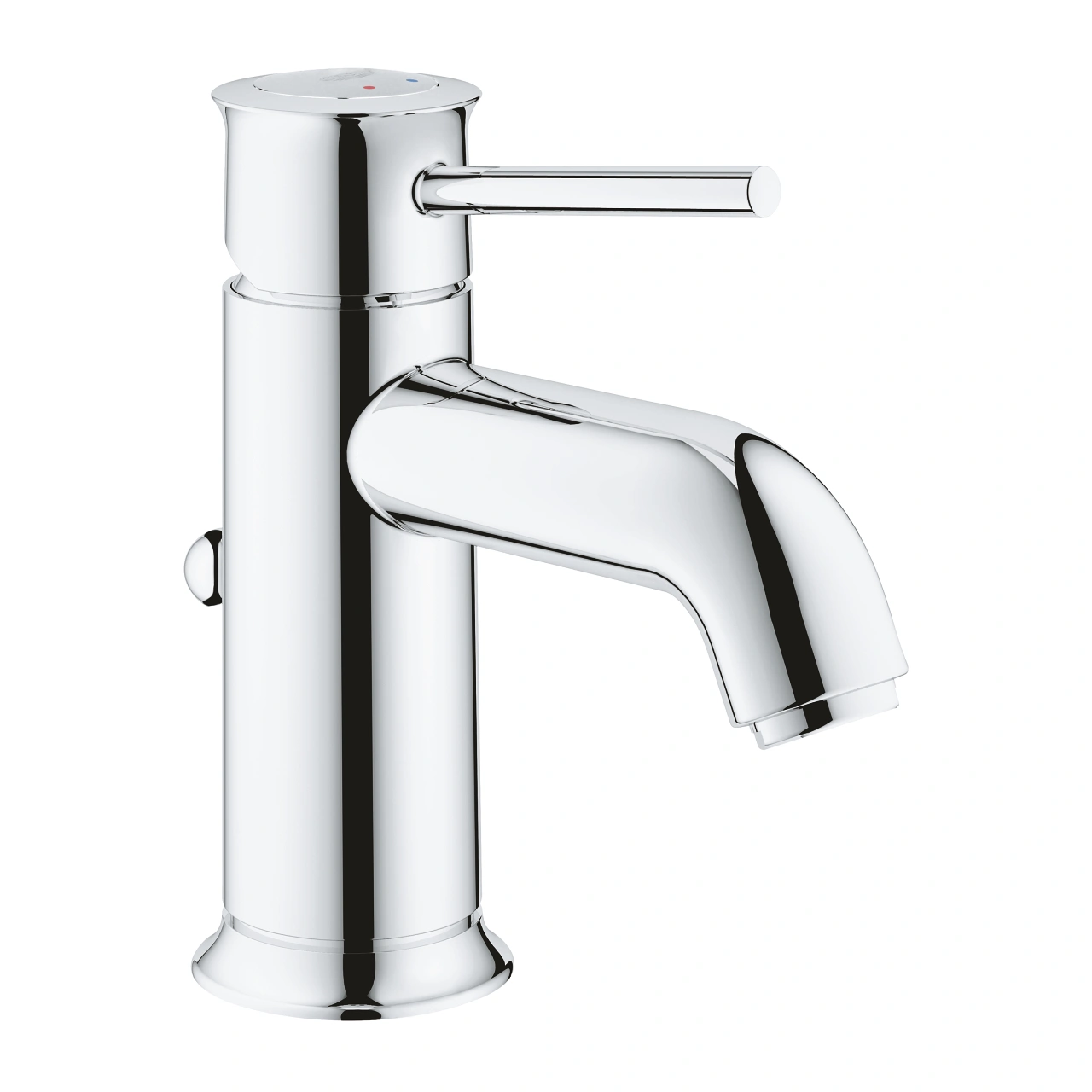 Grohe BauClassic Single-lever basin mixer 1/2″ S-Size Chrome 32862000
