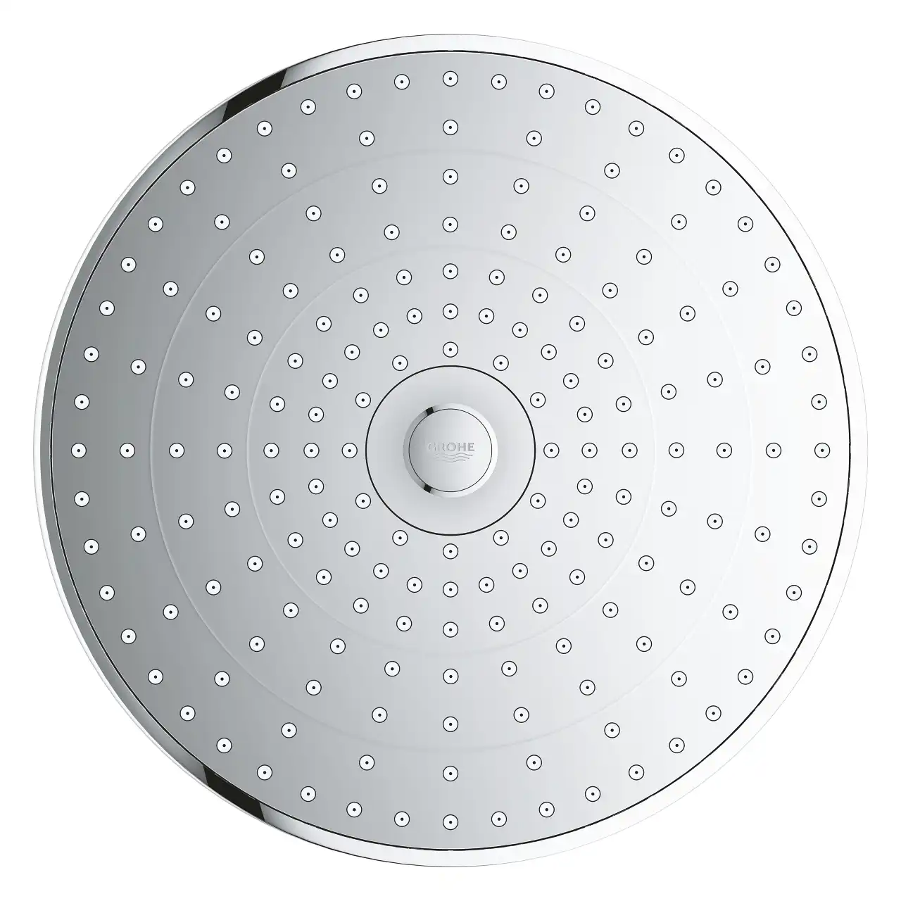 Grohe Euphoria Concealed Shower Head 3 Spray 26 cm Circular Chrome 26457000