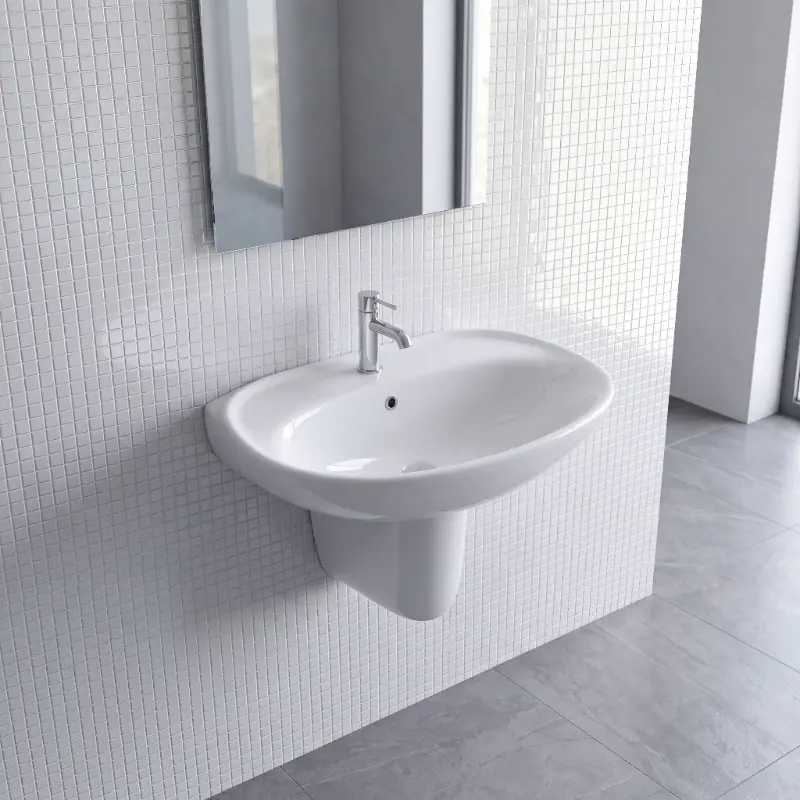 Ideal Standard Sanitary New Capri Washbasin White 70cm G 0171 G
