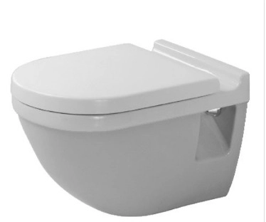 Duravit Starck 3 Wall-hanging toilet White 02200490078