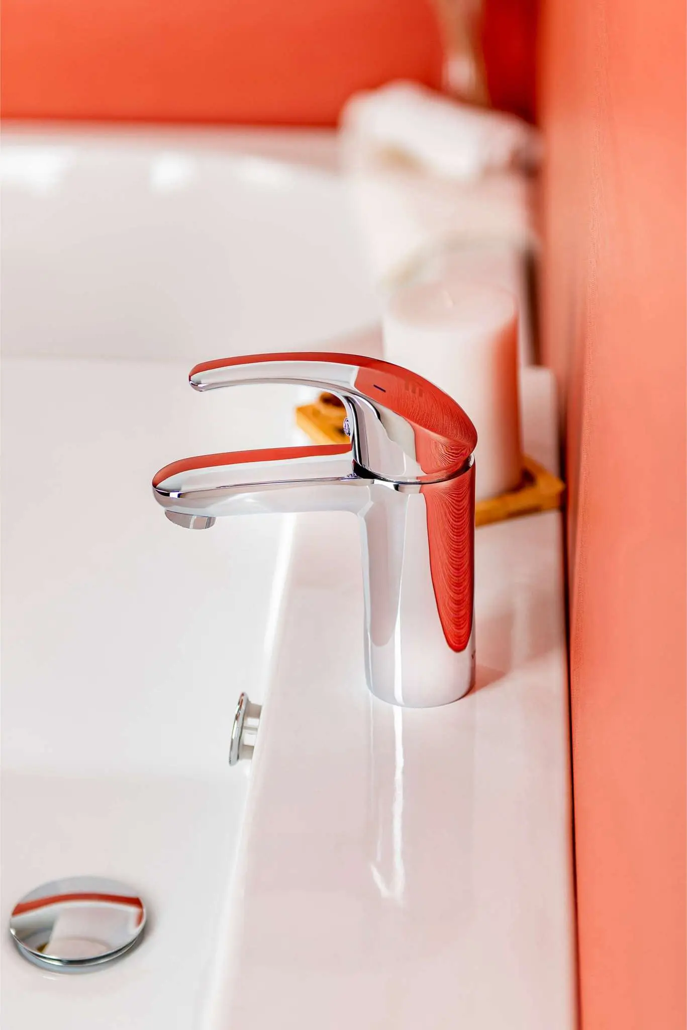 Value Napoli Short Basin Mixer – Chrome – VB 8010