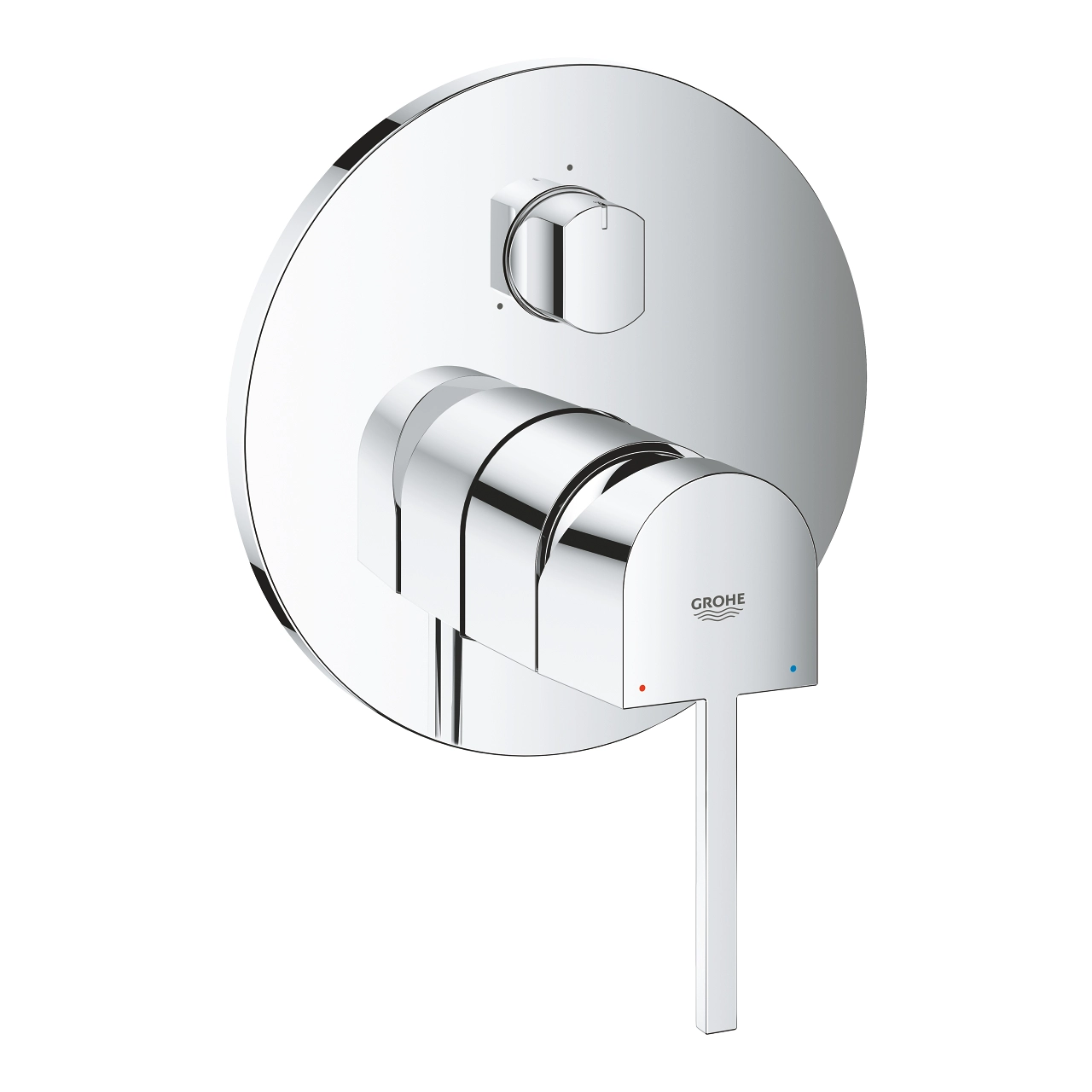 Grohe Grohe Plus Bathtub mixer with 3-way diverter Chrome 24093003