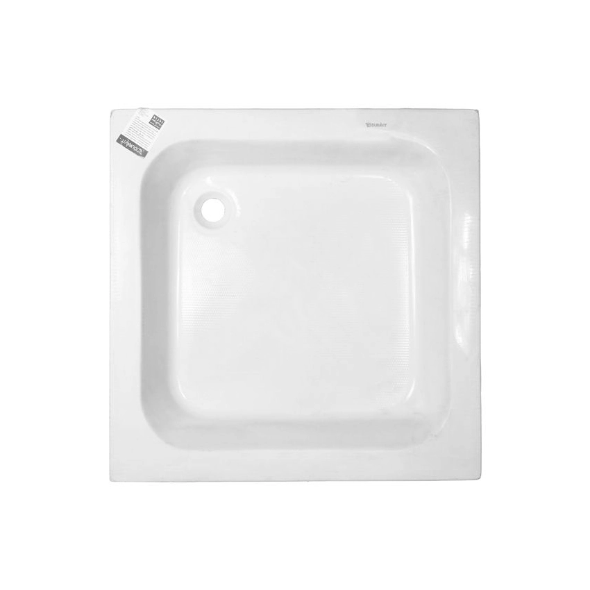 ديورافيت حمام قدم مربع 80 × 80 سم ابيض 820202000990000