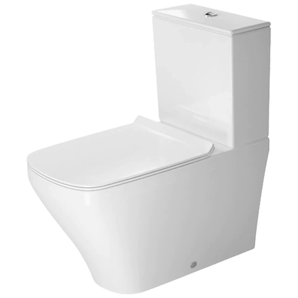 Duravit DuraStyle Back to Wall Combination Toilet with Seat and Tank White