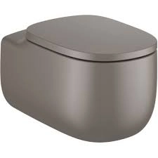 Roca Beyond Vitreous china wall-hung Rimless WC Coffee A3460BE660
