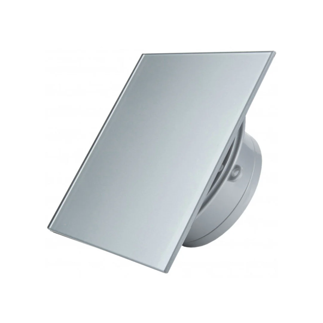 M motors bathroom Hood, 169 cubic meters, glass silver, 121