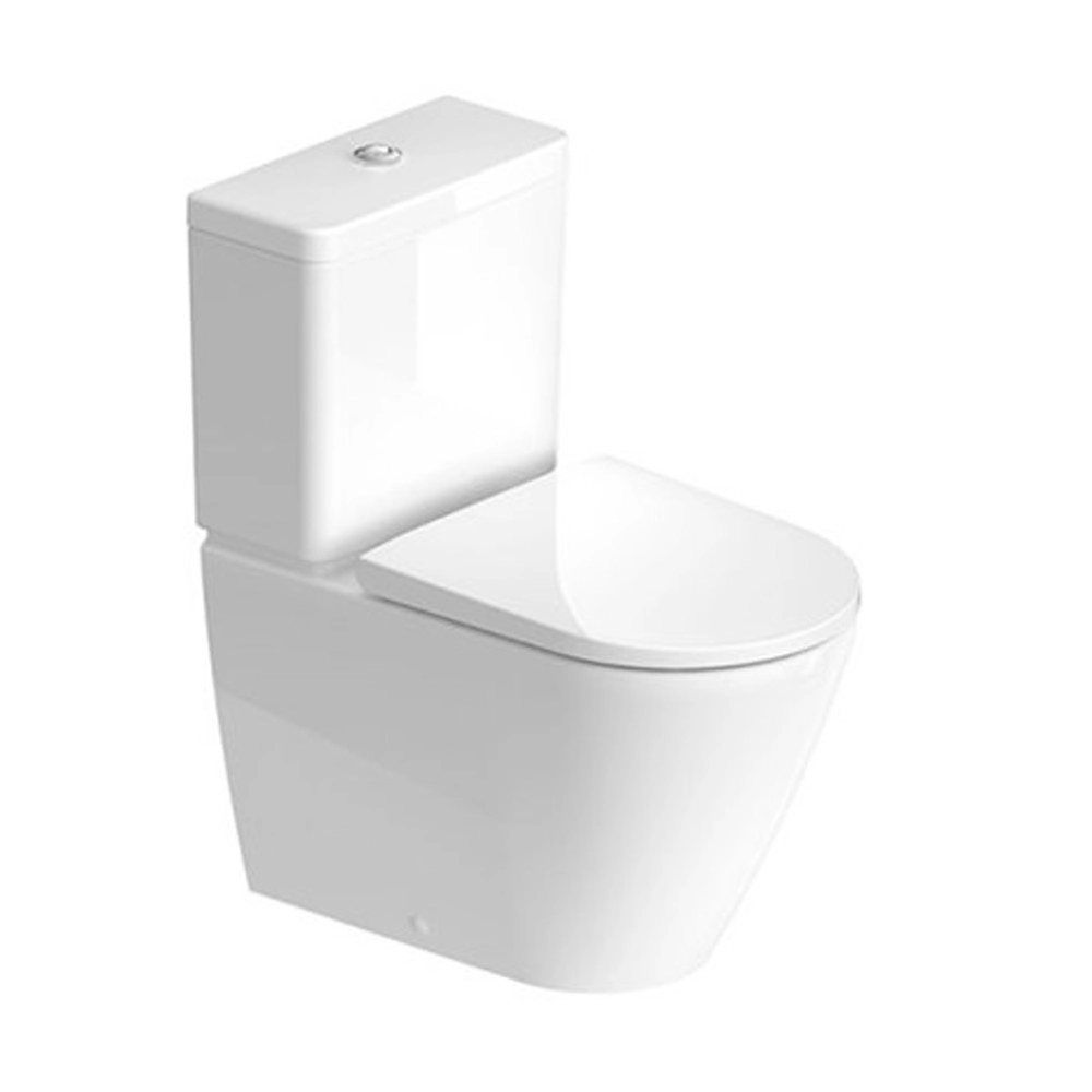 Duravit D-Neo Combination Toilet with Seat and Tank White