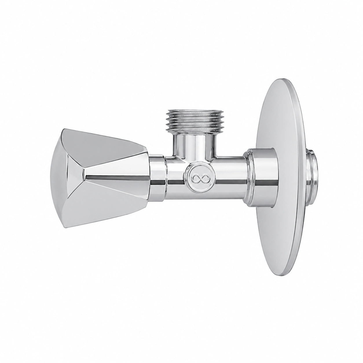 Ideal Standard Angle valve 1/2" × 1/2" Chrome G 4308AA
