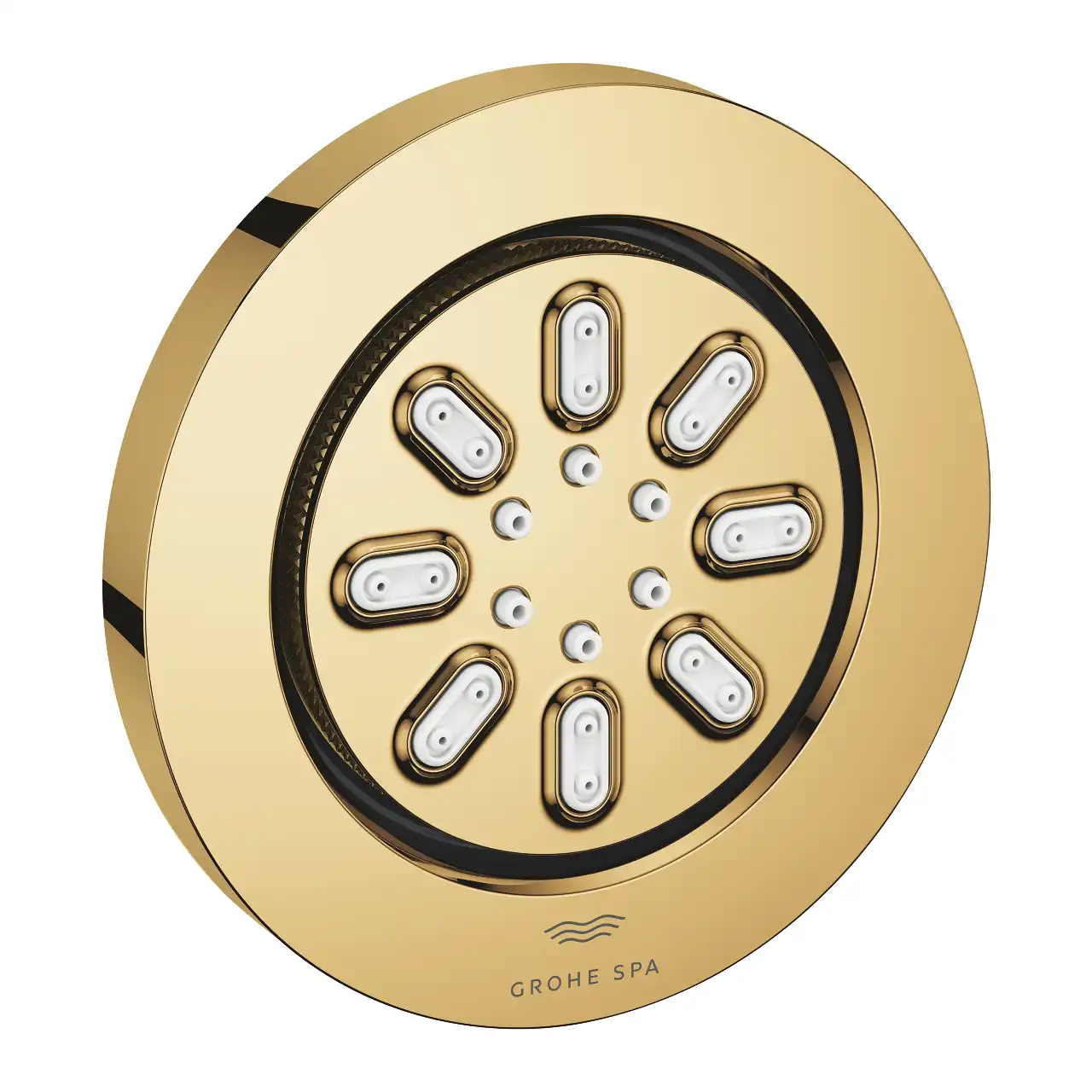 Grohe Round Shower jet Concealed including burial body glossy - Glossy Gold