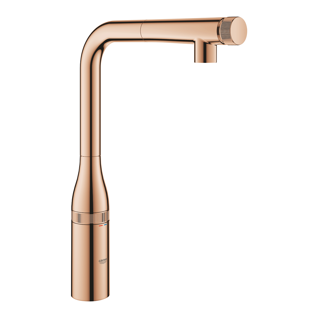 Grohe Essence SmartControl Single-lever Kitchen mixer - Glossy Rose Gold