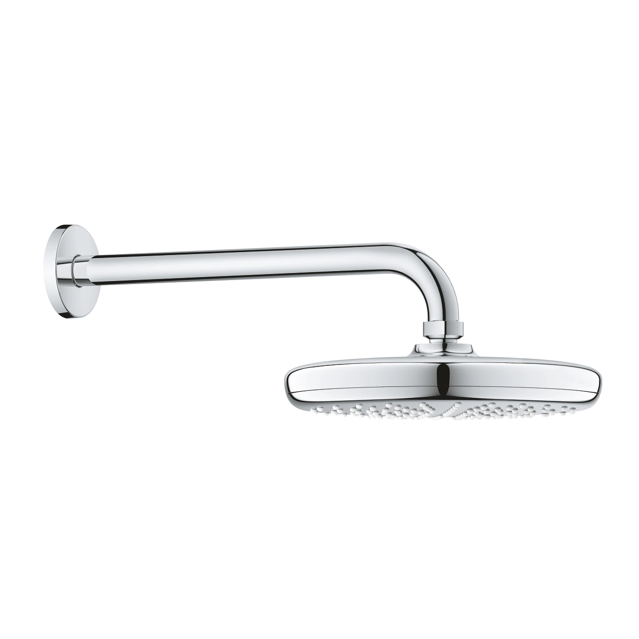Grohe Tempesta Concealed Shower Head with Wall Outlet 21 cm Circular Chrome 26412000