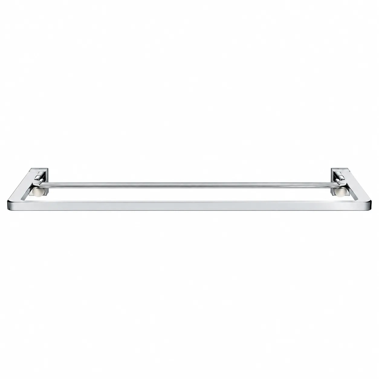 Infinity Double Towel Rail Chrome IN 2825