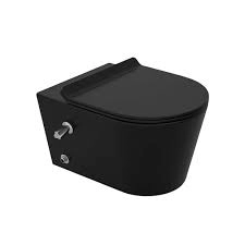 Sanipure Titan Wall-hanging toilet Seat Matte Black 2542490975 - 2542490978