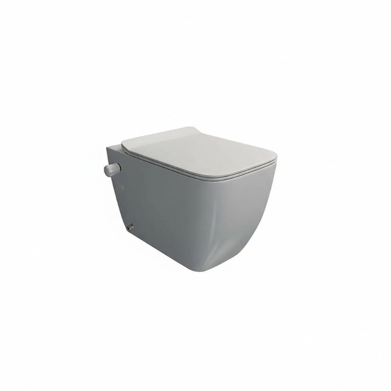 Sarreguemines Chateau Rimless Wall-Hanging Toilet White