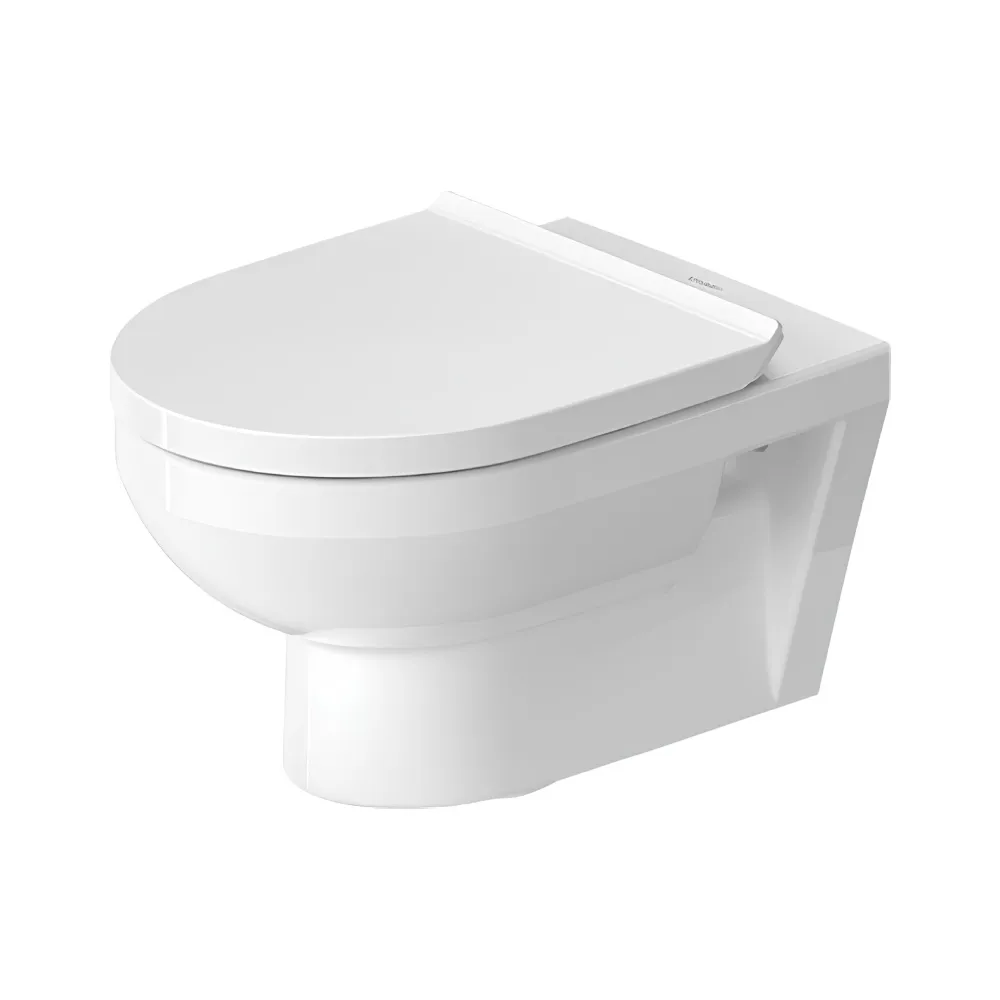 Duravit No.1 Wall-hanging toilet White, Rimless 2562490075