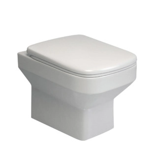 Sarreguemines Murphy Wall-Hanging Murphy Toilet White Rimless with Bidet