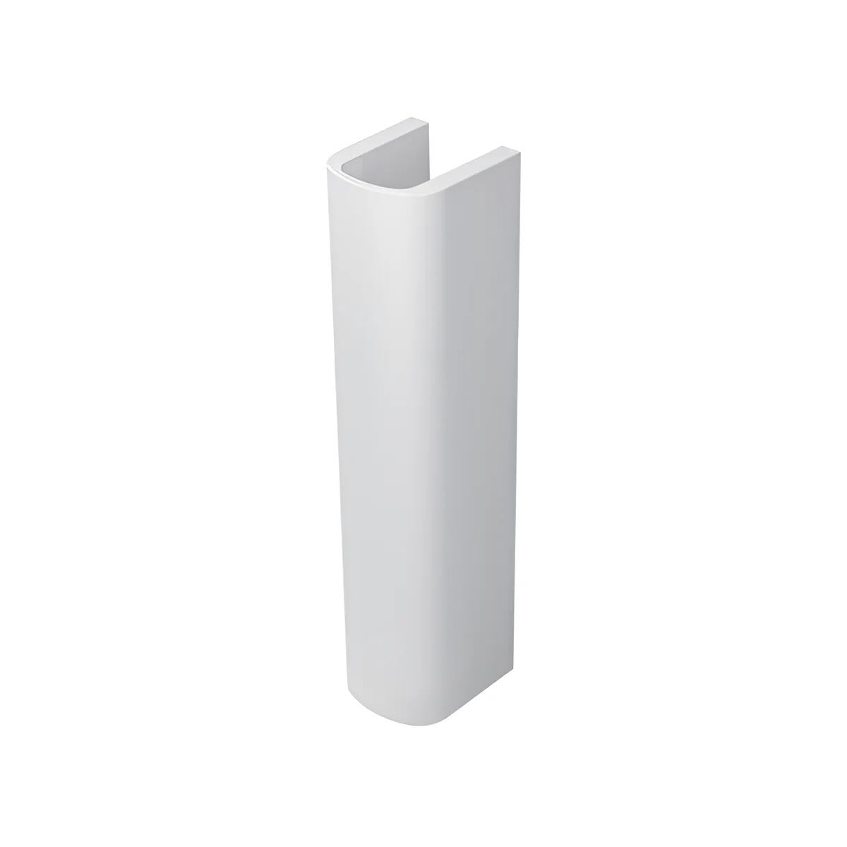 Sarreguemines Floor Pedestal White