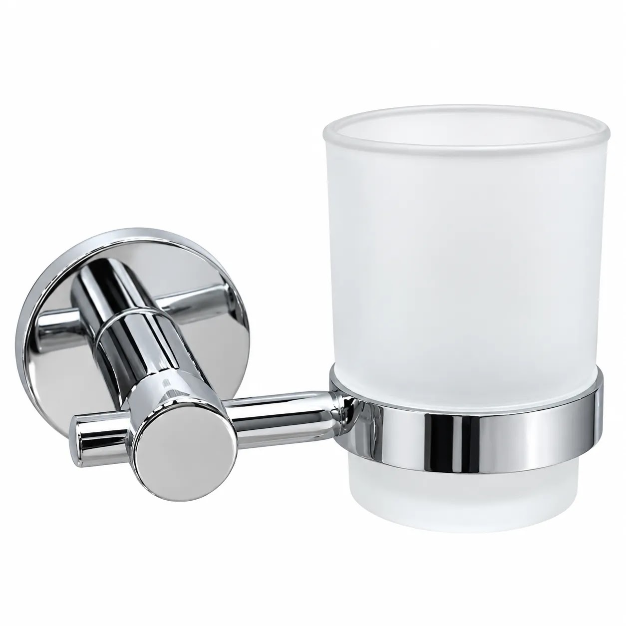 Infinity Tumbler with Holder Chrome IN 151038