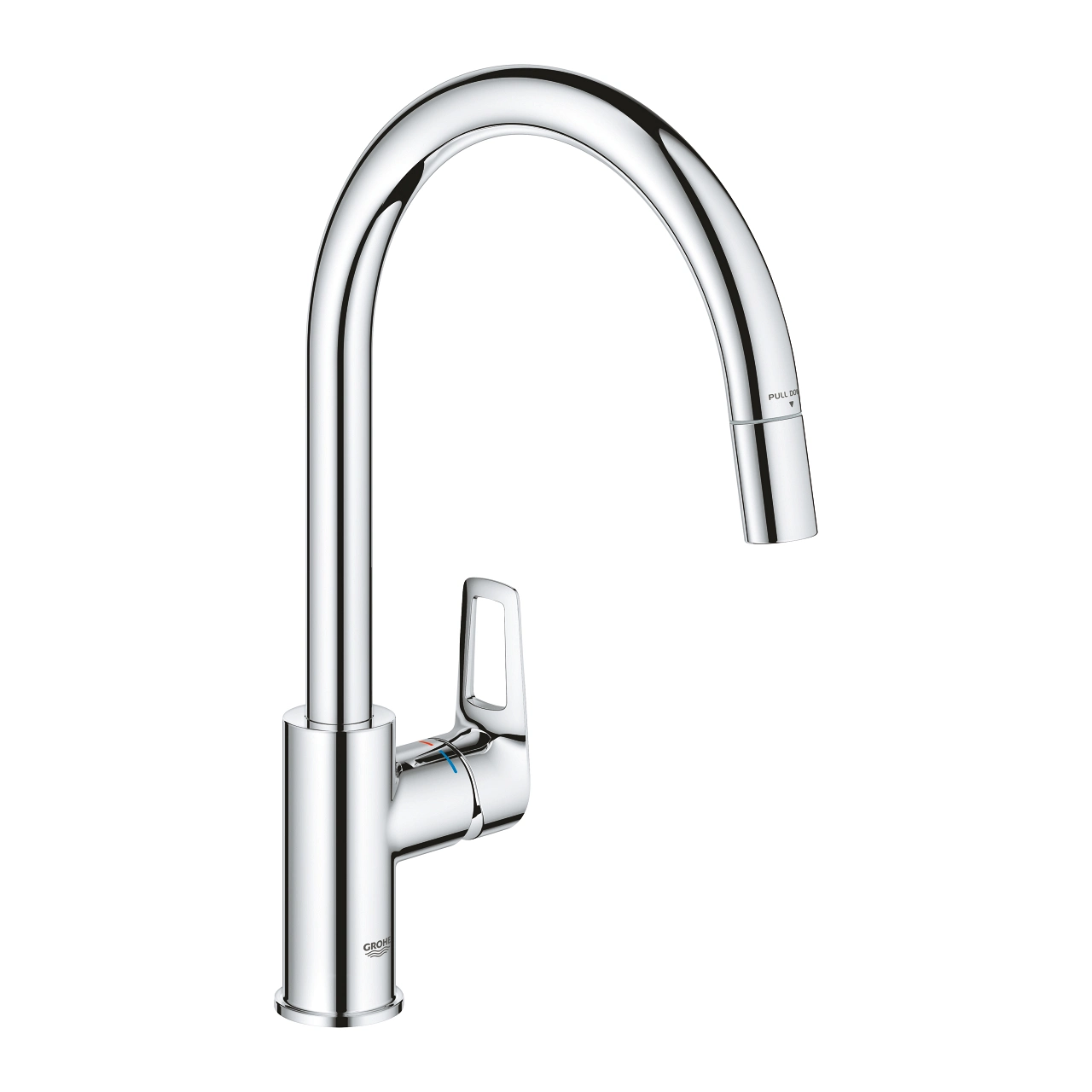 Grohe BauLoop Single-lever Kitchen mixer 1/2″ Chrome 30543000