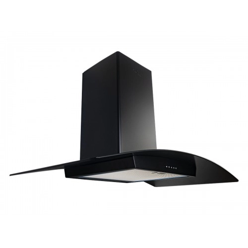 Purity Cappe Kitchen Hood – 750 m³/h suction power, 3-speed settings 90 cm Black