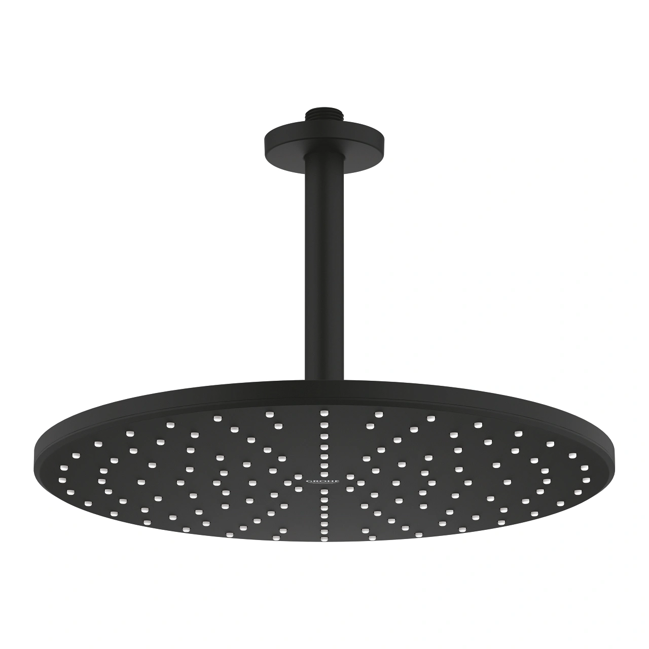 Grohe Rainshower Mono 310 Head shower set ceiling 142 mm, 1 spray Phantom Black 22122KF0