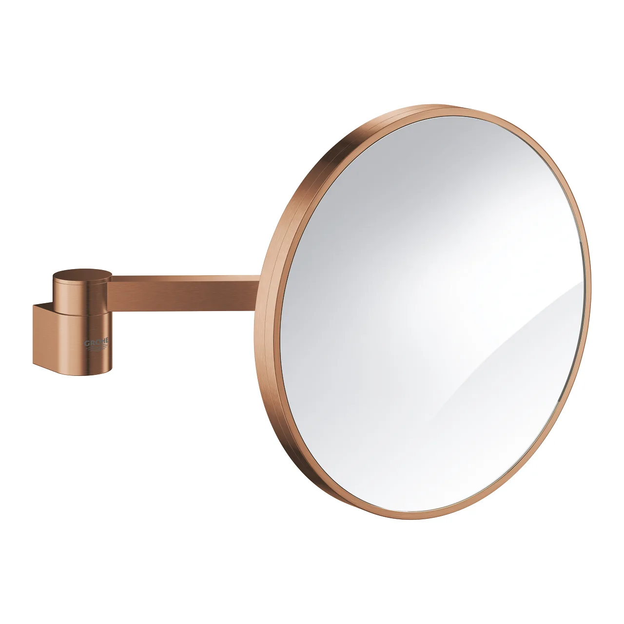 Grohe Selection Shaving Mirror - Matte Rose Gold