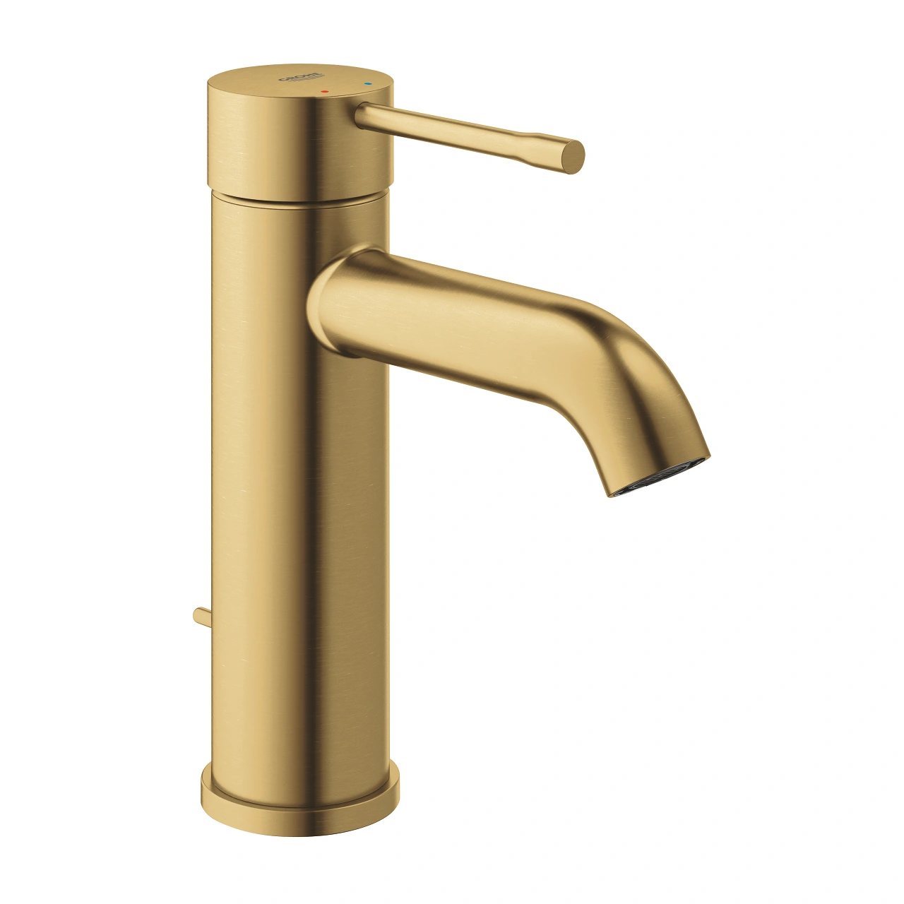 Grohe New Essence Single-lever basin mixer 1/2″ S-Size - Matte Gold