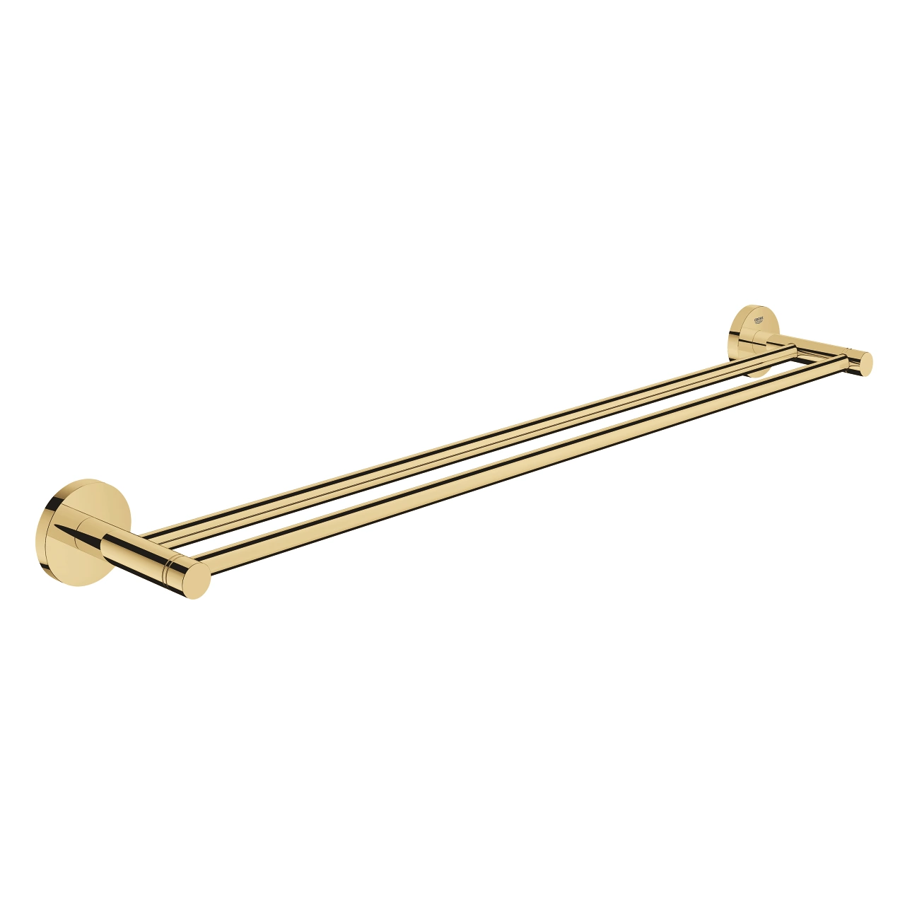Grohe Essential Double Towel Accessory 60 cm - Glossy Gold