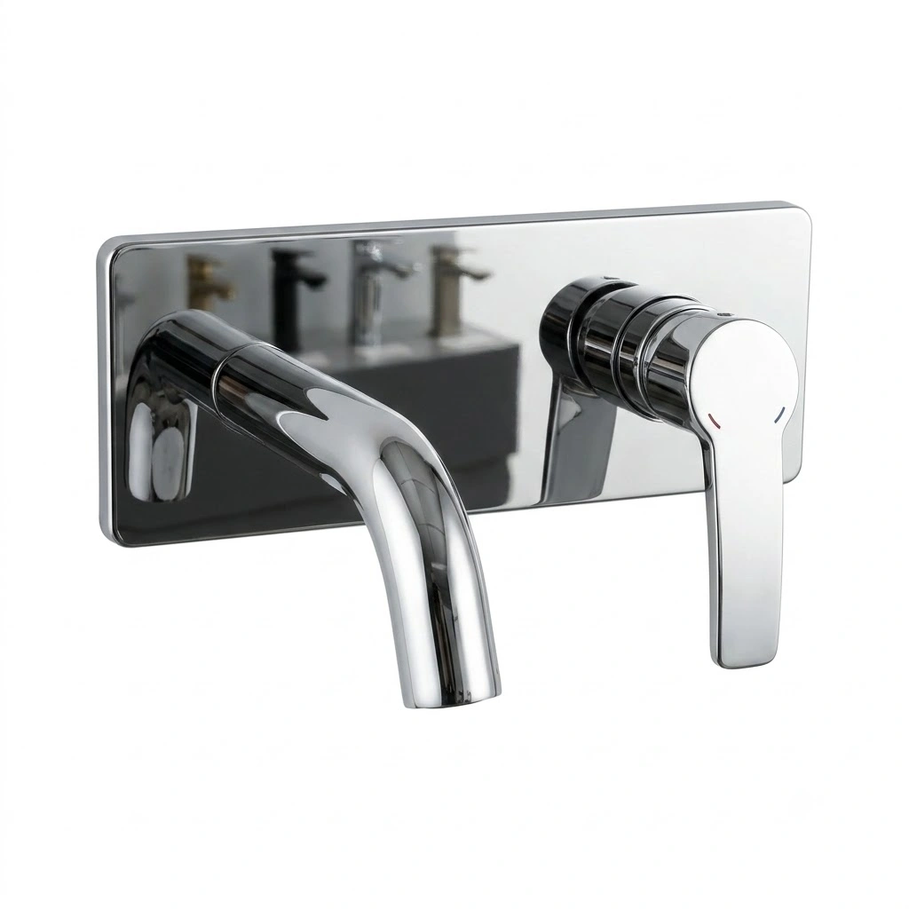 Sardesign Amazon built-in mixer trim set with body - Chrome