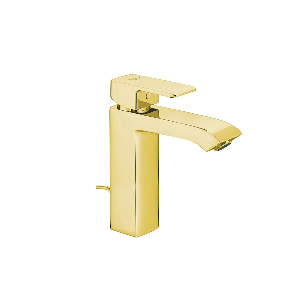 Kludi RAK Profile Star Basin Mixer with Pop-up Waste Medium UAE - Glossy Gold