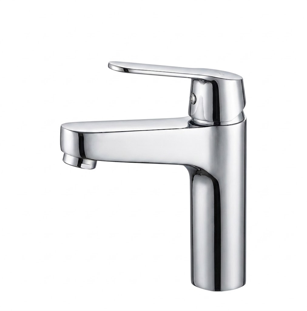 Kludi RAK Peak Basin Mixer with Pop-up Waste Medium Chrome RAK 18060