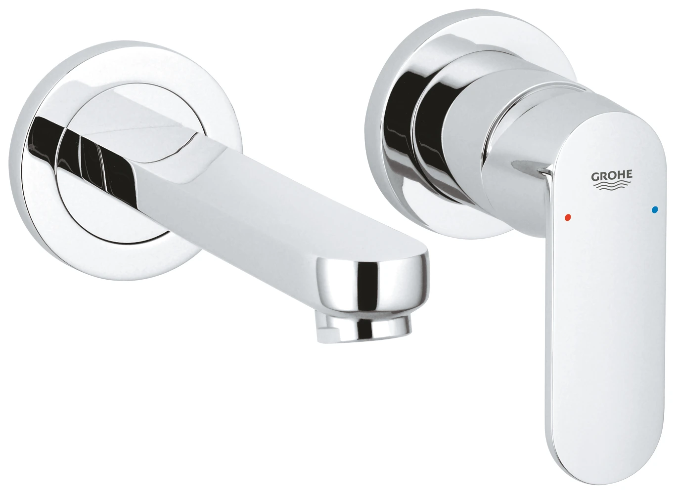 Grohe Eurosmart Cosmopolitan 2-hole basin mixer S-Size Chrome 19381000