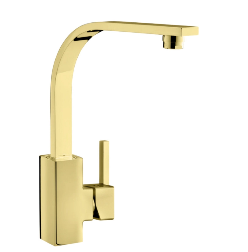 Kitchen Basin Mixer Kludi Rak Profile - Glossy Gold