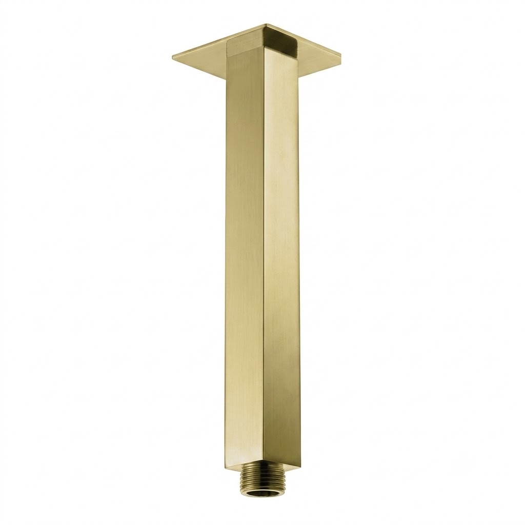 KLUDI RAK concealed Ceiling shower arm 20 cm - Glossy Gold