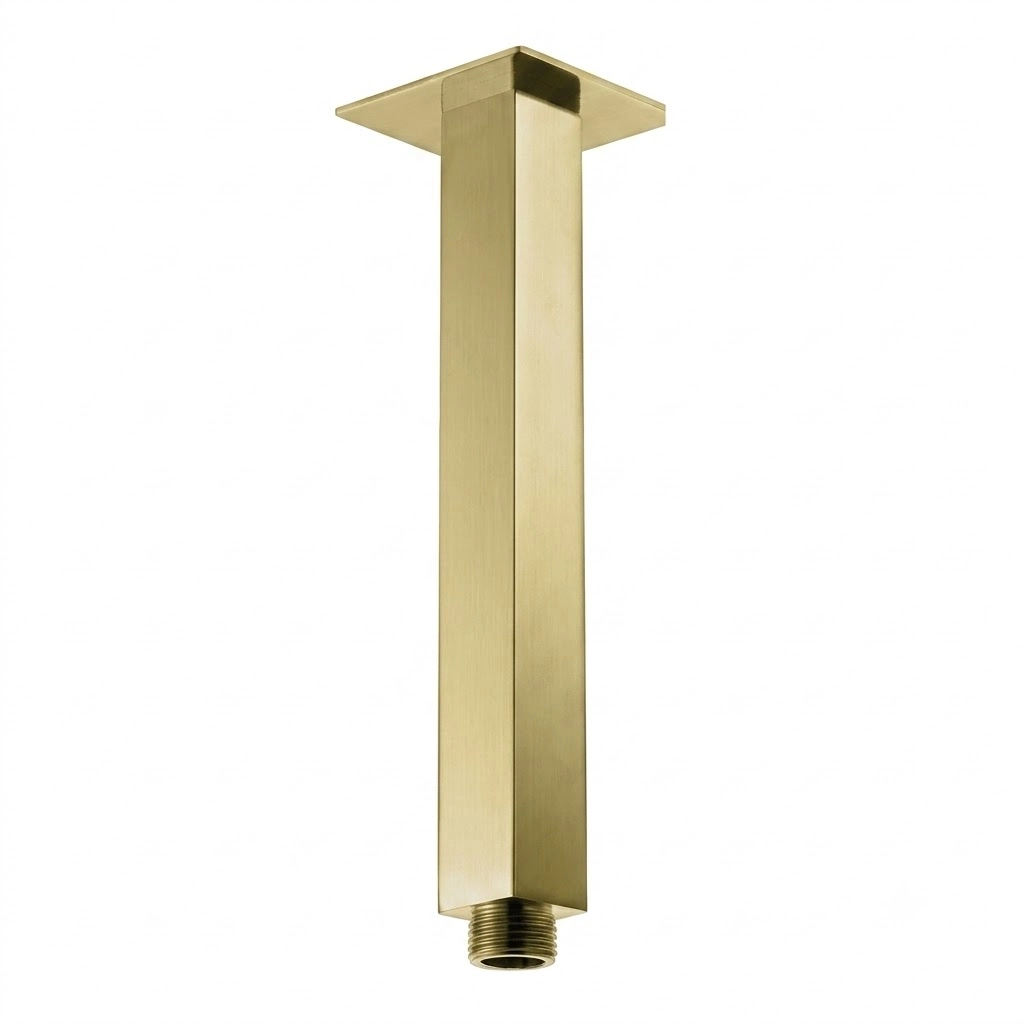 KLUDI RAK concealed Ceiling shower arm 20 cm - Glossy Gold