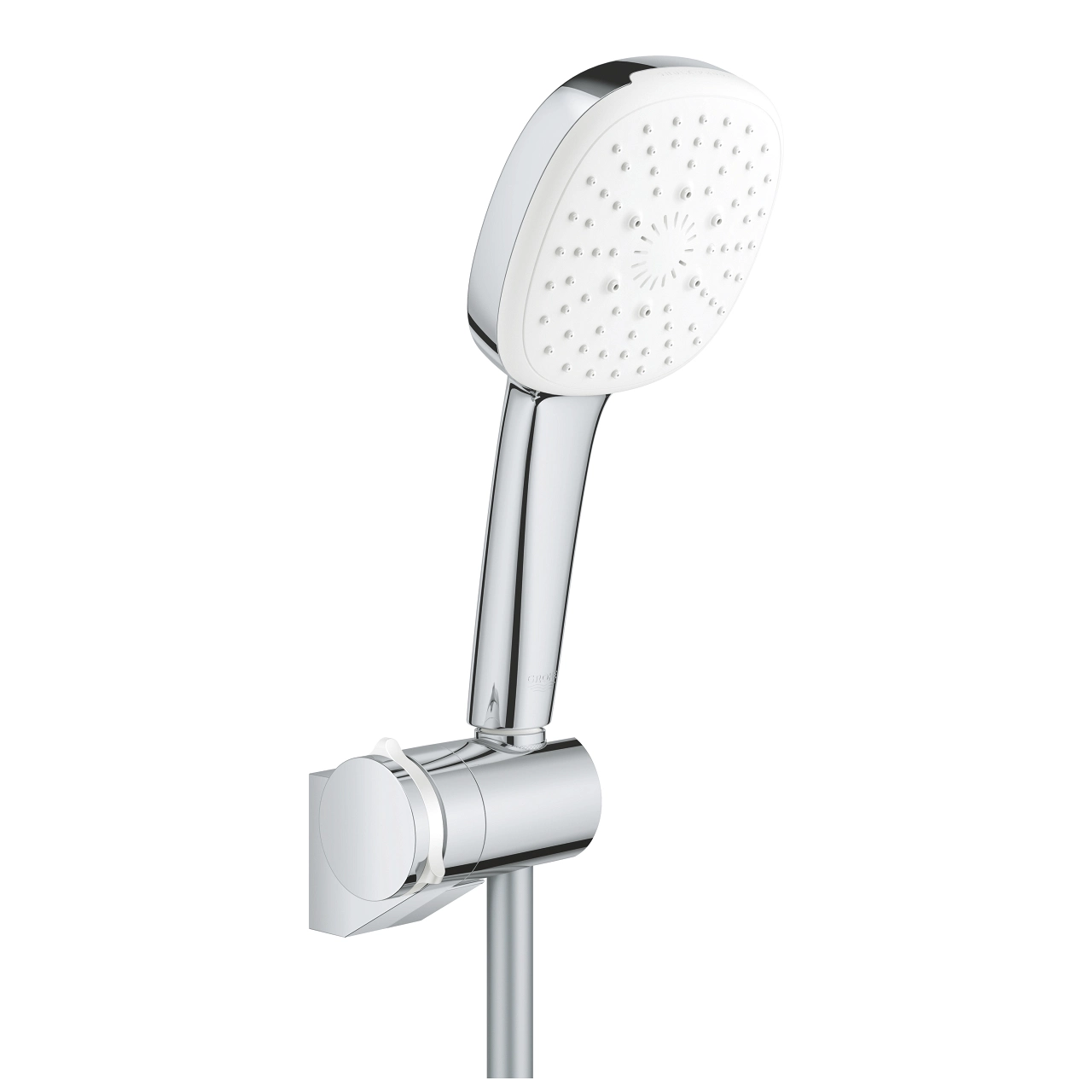 Grohe Tempesta Cube Hand Shower with Holder and Hose 3 Spray Chrome 27584003