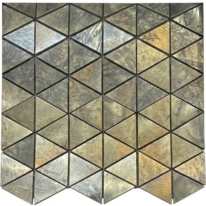 Beroia Chinese Sheet LA 201 Mosaic 29.5 × 30.5 cm - Gold