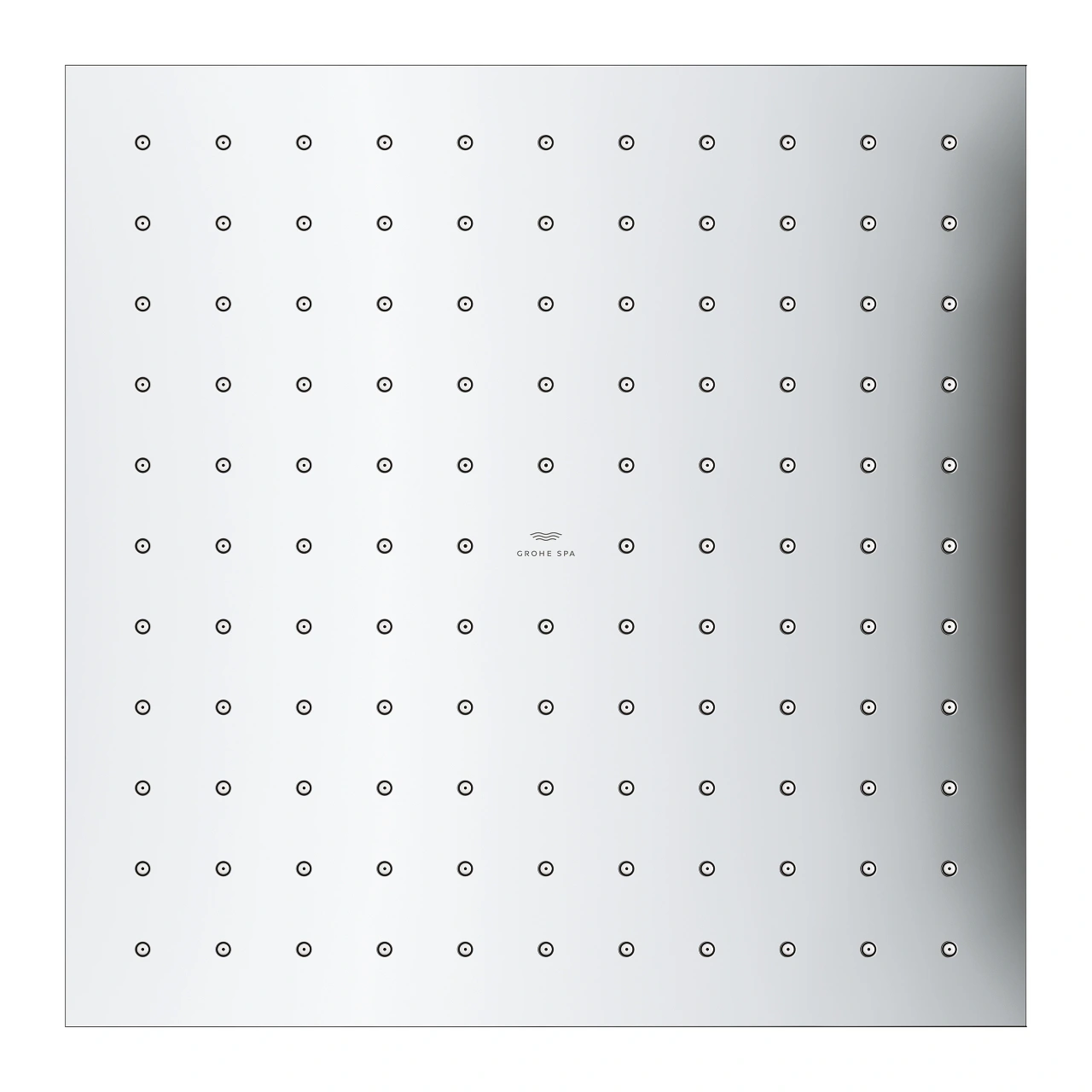 GROHE SPA AQUA Mono Concealed Ceiling Shower Head, Including Body, Square 33.4 cm, Chrome – 26731000