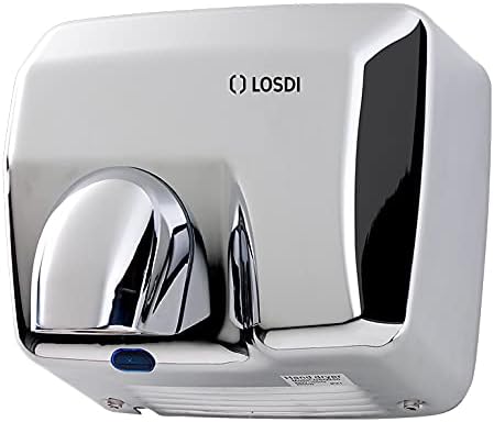 Losdi Hand Dryer 2500W Matte Chrome Steel CS-500-SX