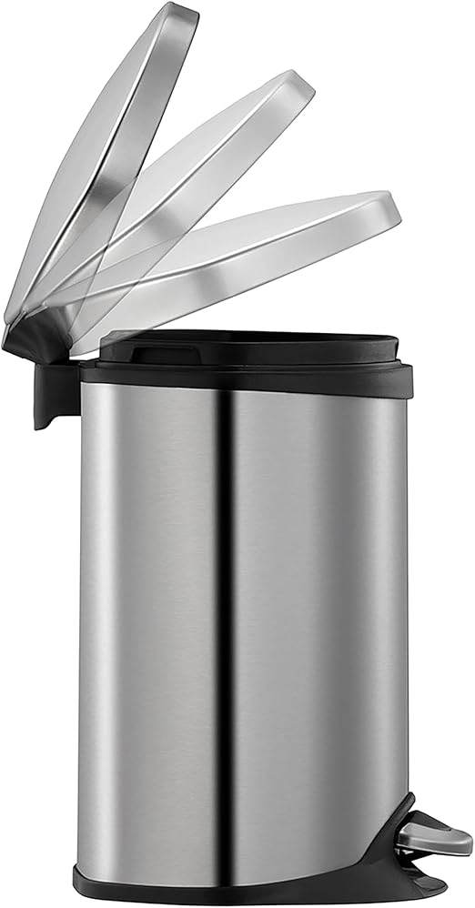 EKO Basket 10L Brushed Chrome EK 9218