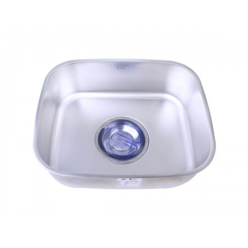 Purity kitchen sink B 500L / 52.8 * 41.8 cm with drain Chrome