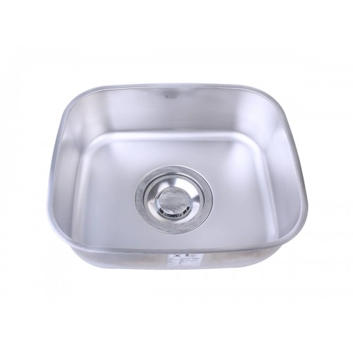 Purity kitchen sink B 500L / 52.8 * 41.8 cm with drain Chrome