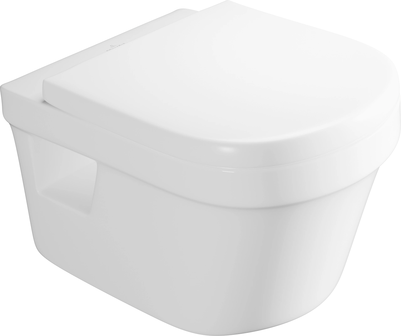 Villeroy & Boch Avento Wall-hanging toilet Rimless With Douche White 5684B301