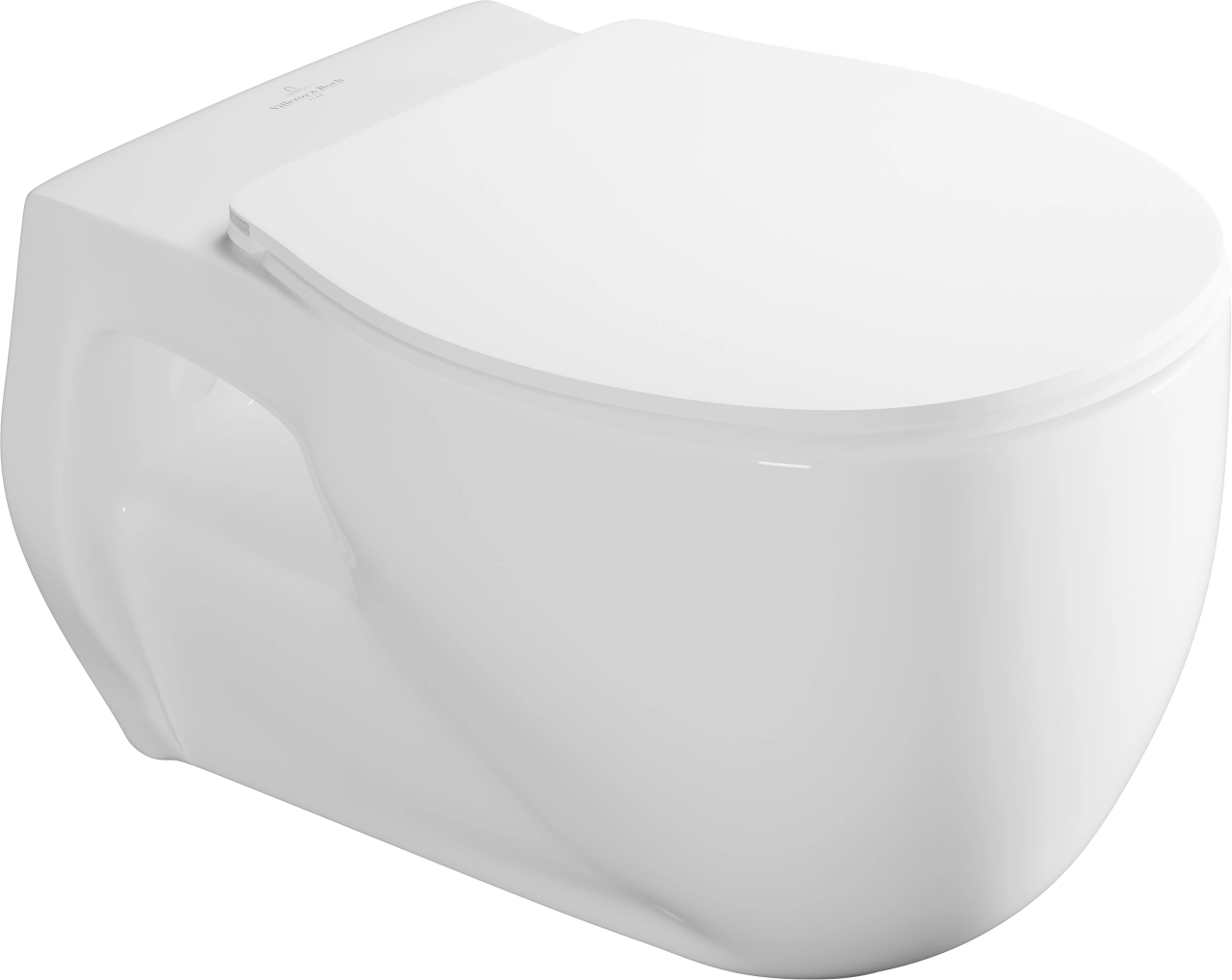 Villeroy & Boch Onova Wall-hanging toilet Rimless With Douche White 5C31B301