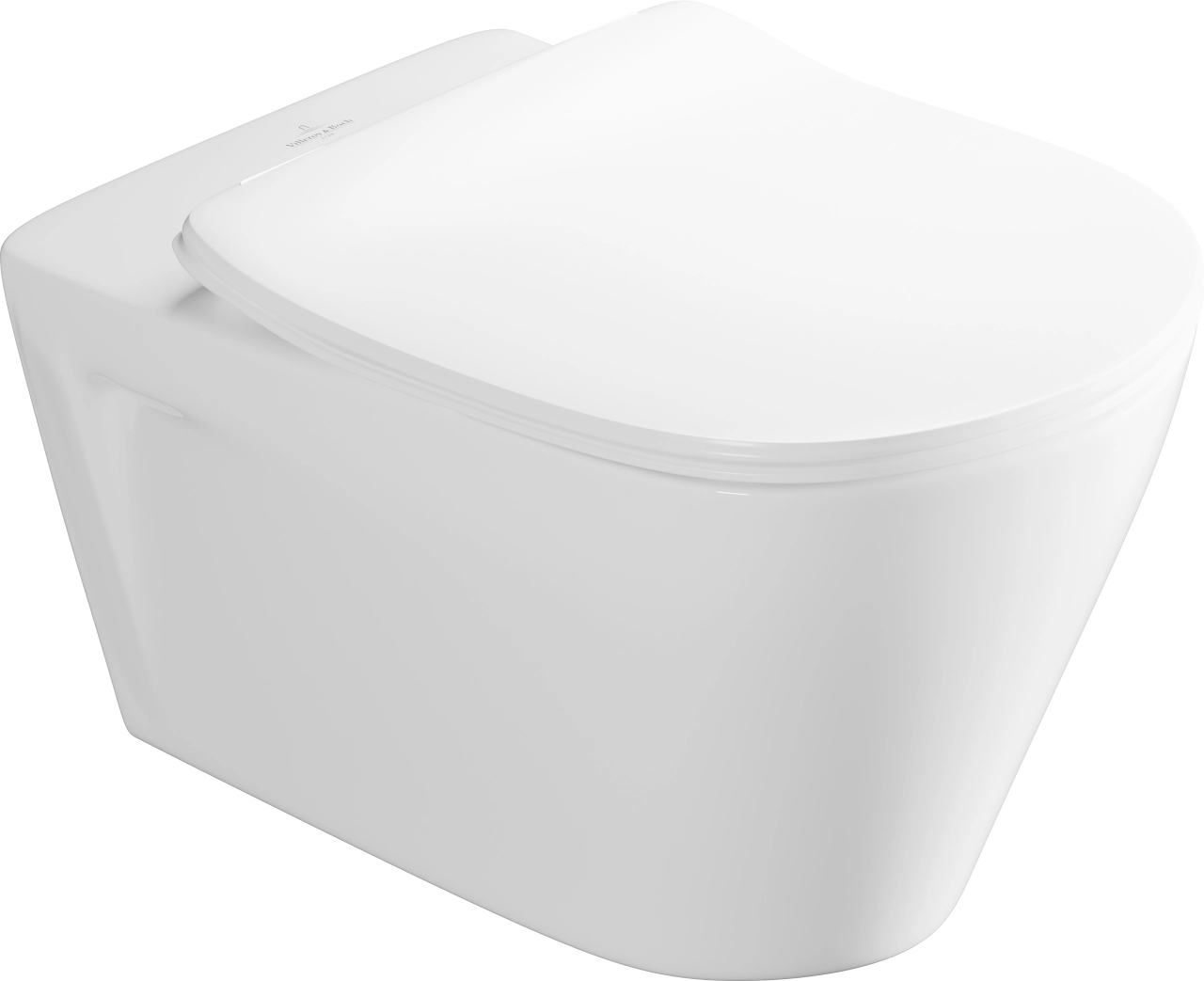 Villeroy & Boch Subway Wall-hanging toilet Rimless With Douche White 5C35T301