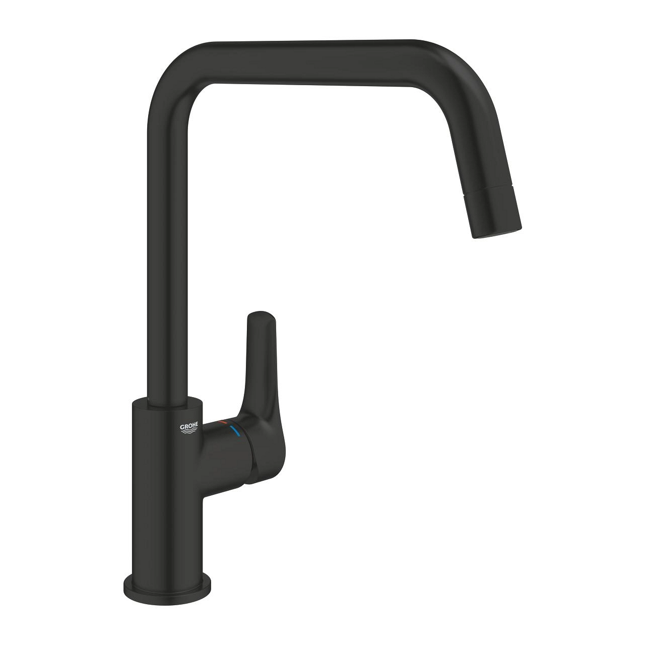 Grohe Eurosmart Single-lever Kitchen mixer 1/2″ Matte Black 305672430