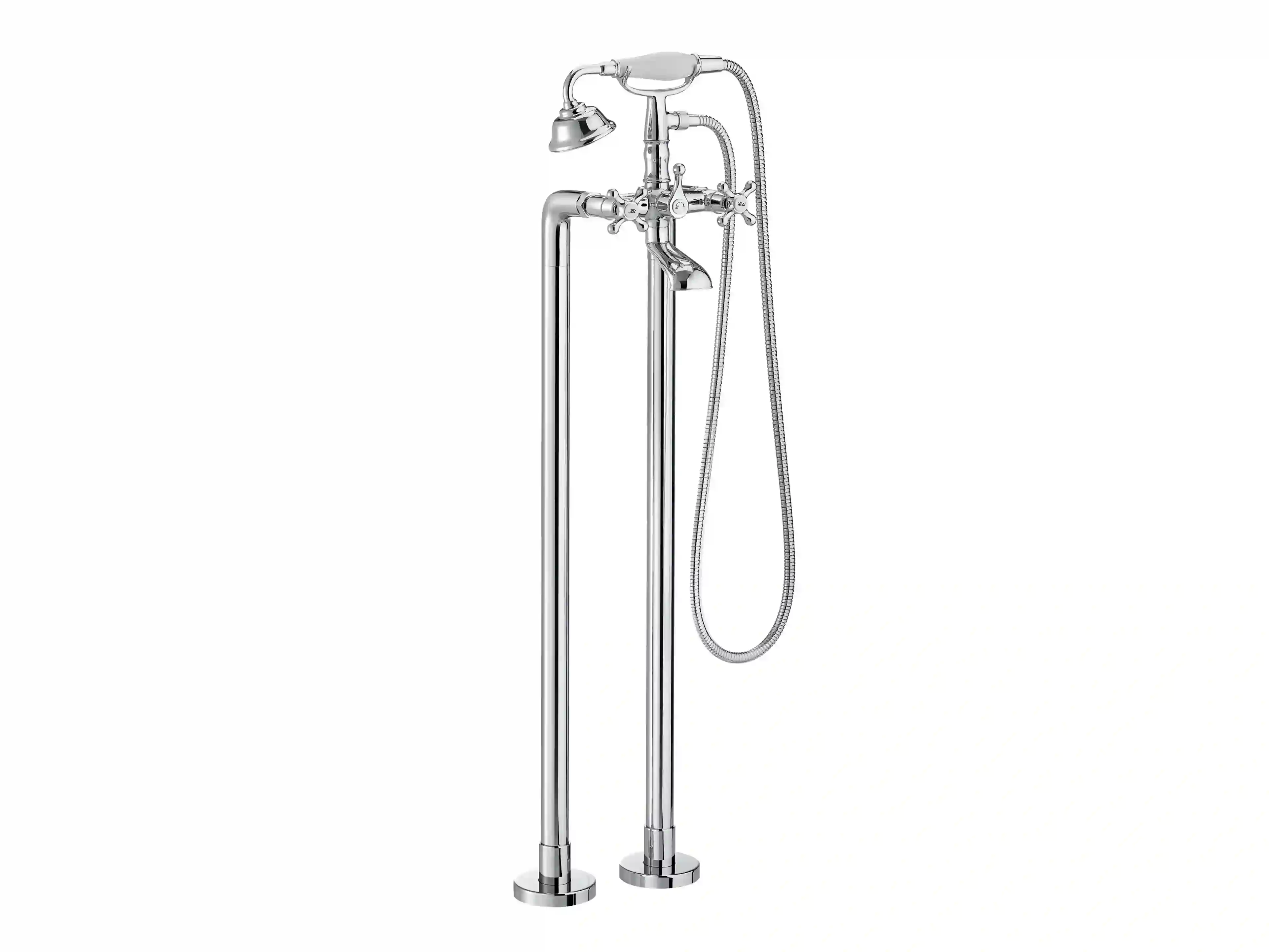 Roca Carmen Floorstanding Bathtub Mixer Chrome A5A274BC00