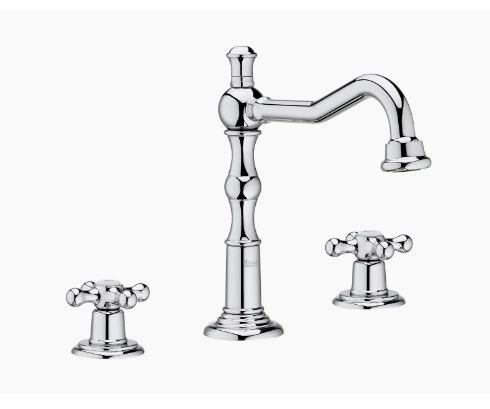 Roca Carmen 3-Hole Basin Mixer Chrome A5A444BC00